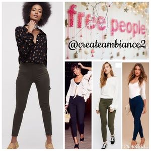 🔥26,27,28🔥FreePeople Pull-On Ankle Skinny Jeans